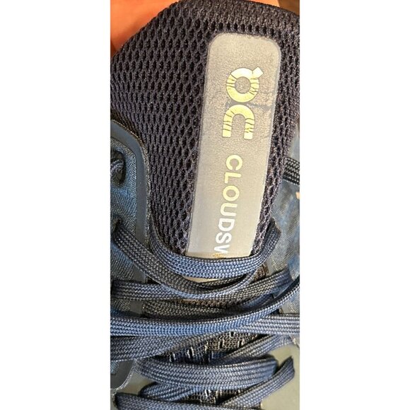 ON Men's Cloudswift Running Sneaker Shoes Blue White Size 9 - Picture 7 of 10